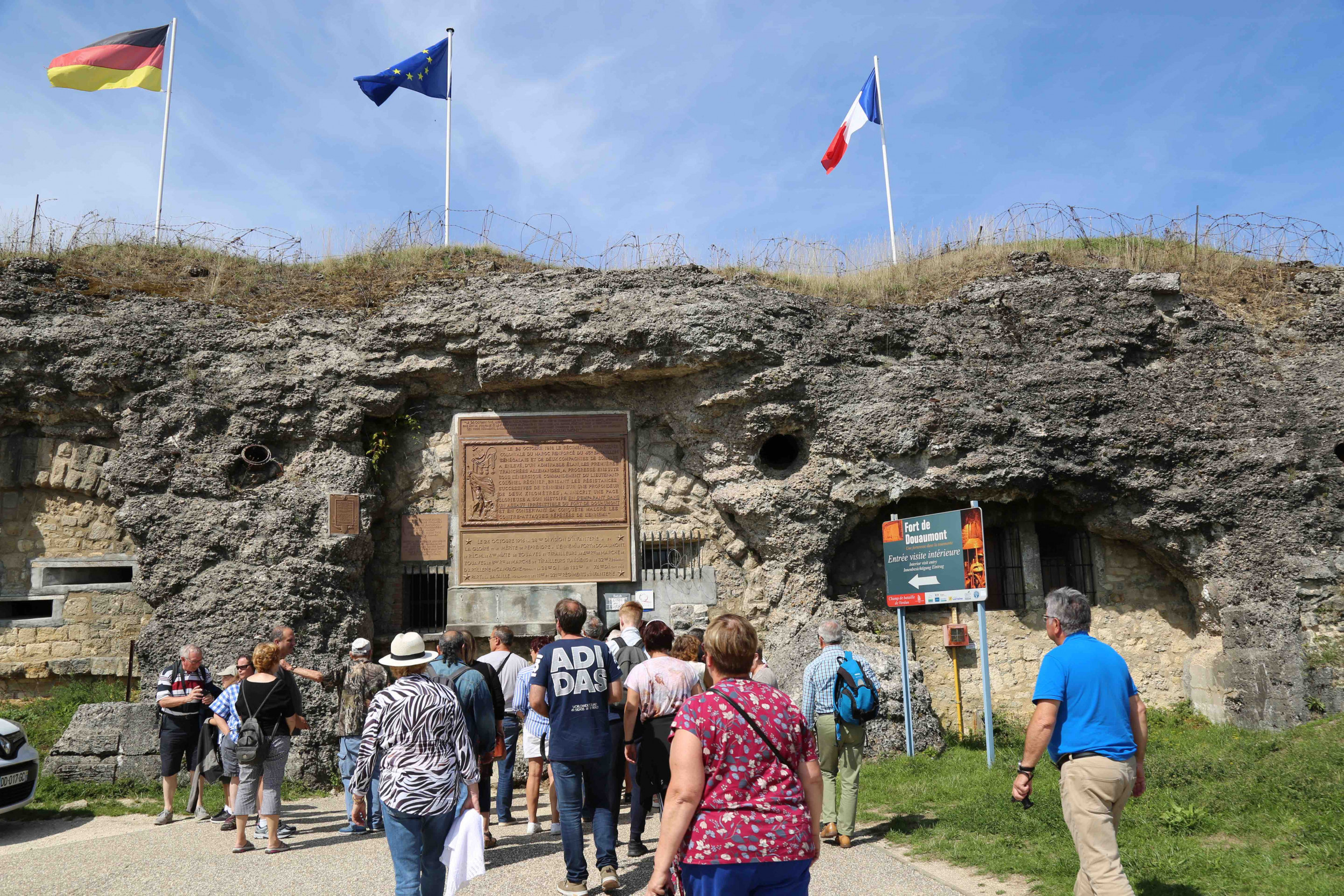 Vue aérienne de Verdun