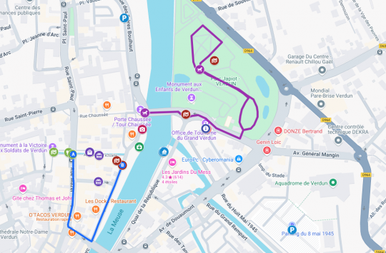 Plan interactif du samedi 14 juin/ Carnaval 