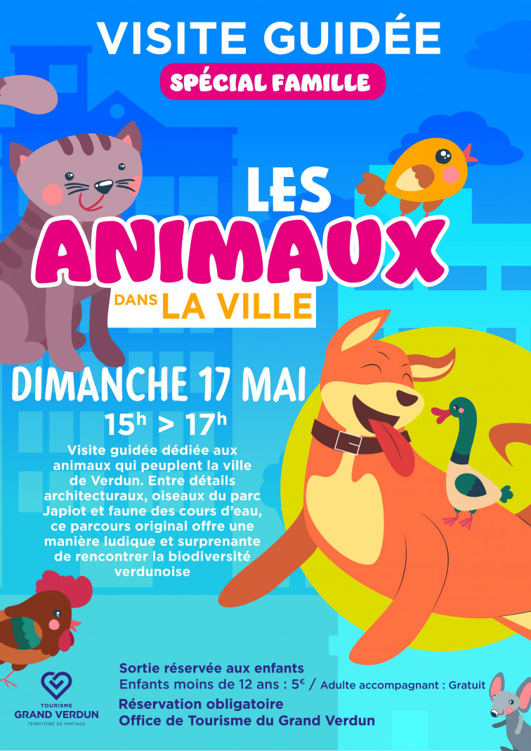 les animaux dans la ville-©Marie Jacquinet - Tourisme Grand Verdun
